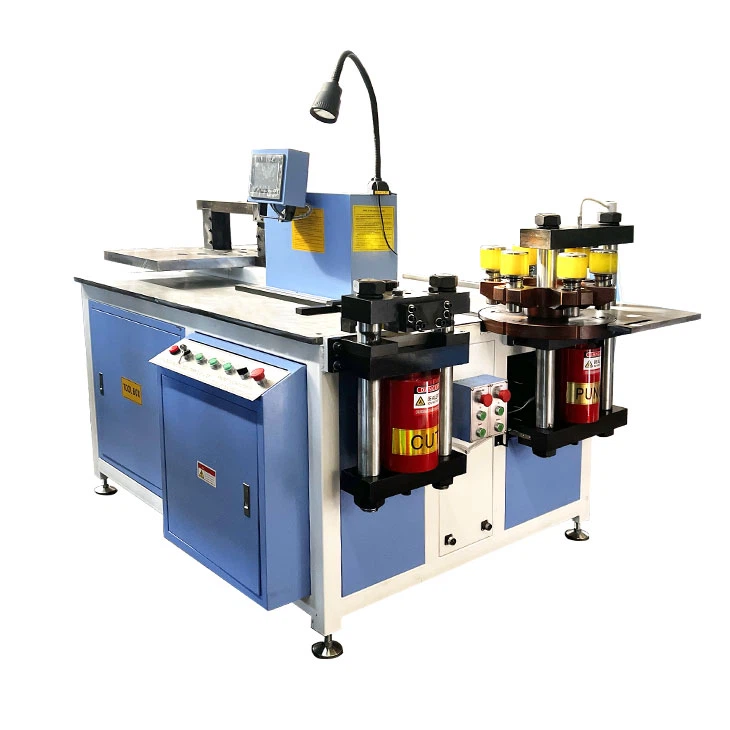 Hydraulic-busbar-machine